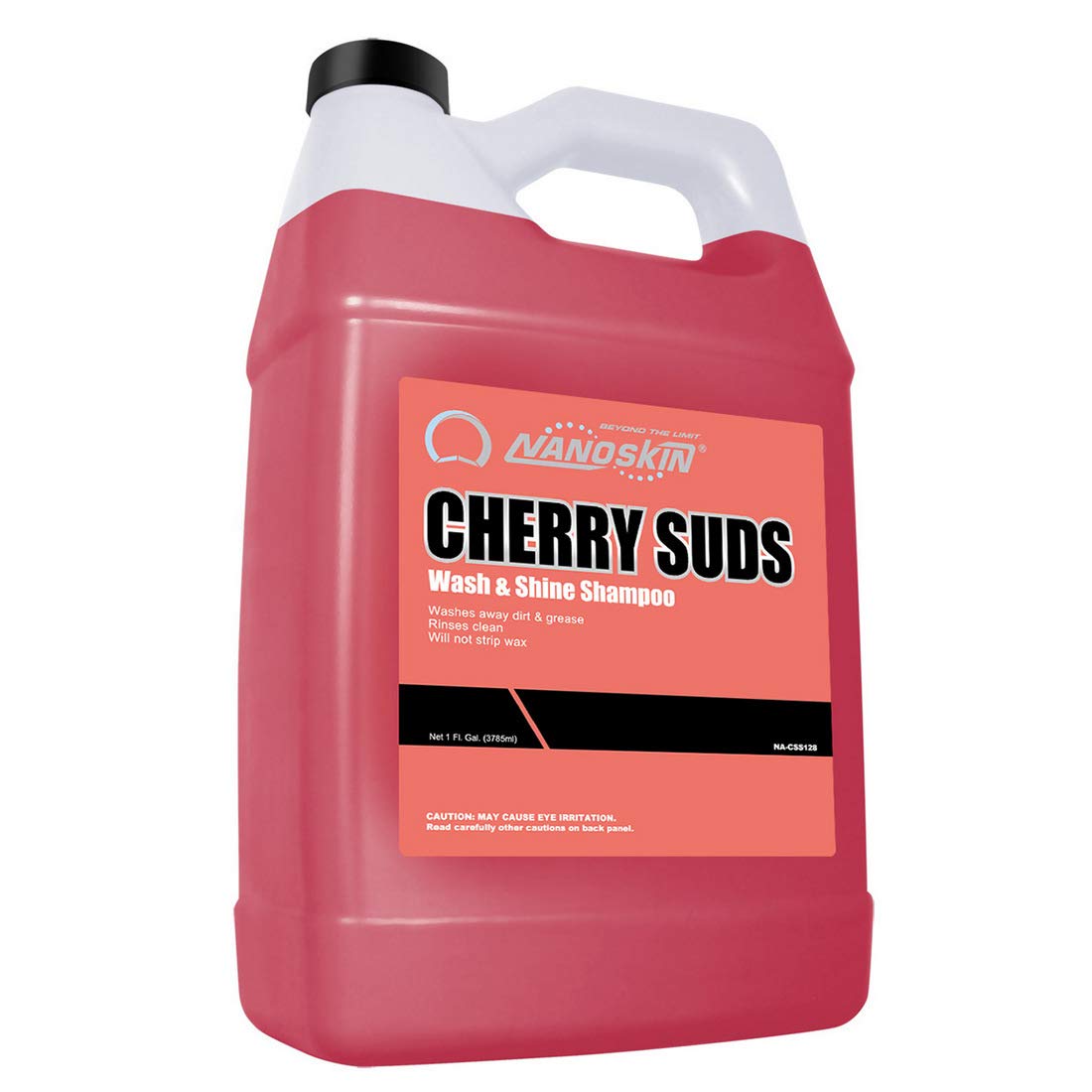 Nanoskin Cherry SUDS Wash & Shine Shampoo - 1 Gallon Car Detailing Soap for Deep Cleaning & Glossy Finish - Perfect for Cars, Trucks & SUVs
