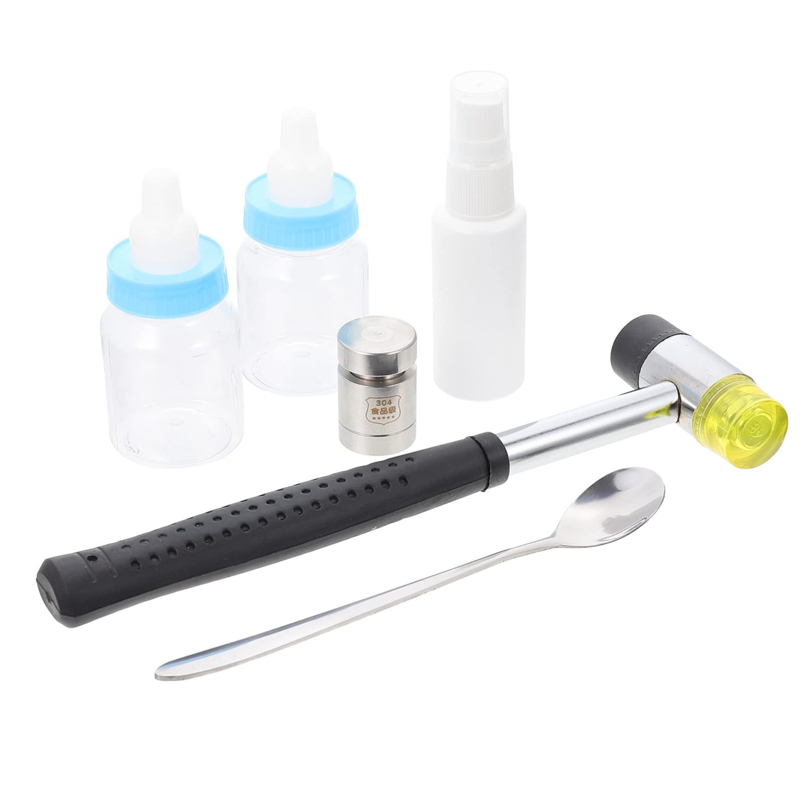 UPKOCH Stainless Steel Pollen Press Tool - Portable Herb Compressor for Garlic, Pepper, Salt & Powder | Perfect for Kitchen, Camping & DIY Projects