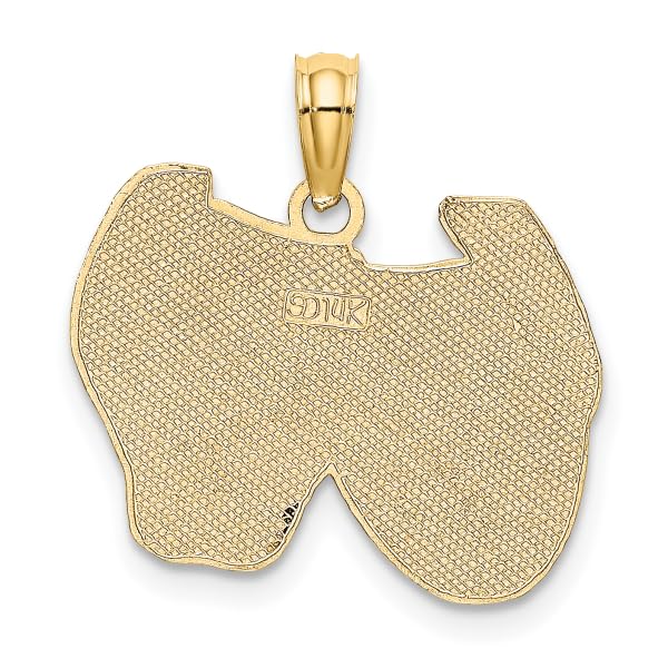 14K Solid Yellow Gold Comedy Tragedy Necklace Pendant - Perfect for Theater Lovers, Actors & Drama Enthusiasts - Elegant Gift for Performances & Special Occasions