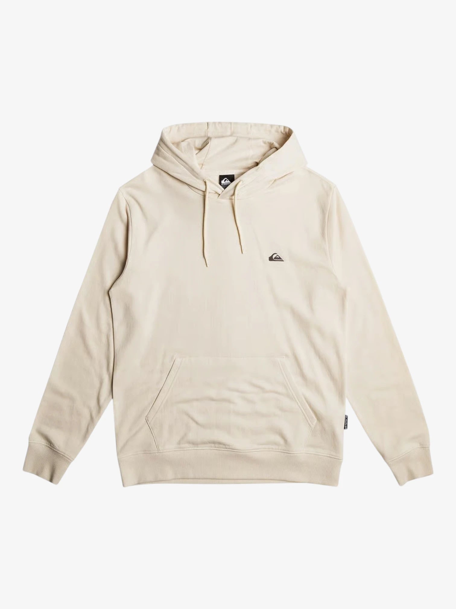 Quiksilver Basic Raw Hoodie for Men & Women - Comfortable Cotton Pullover for Casual Wear, Street Style & Outdoor Activities