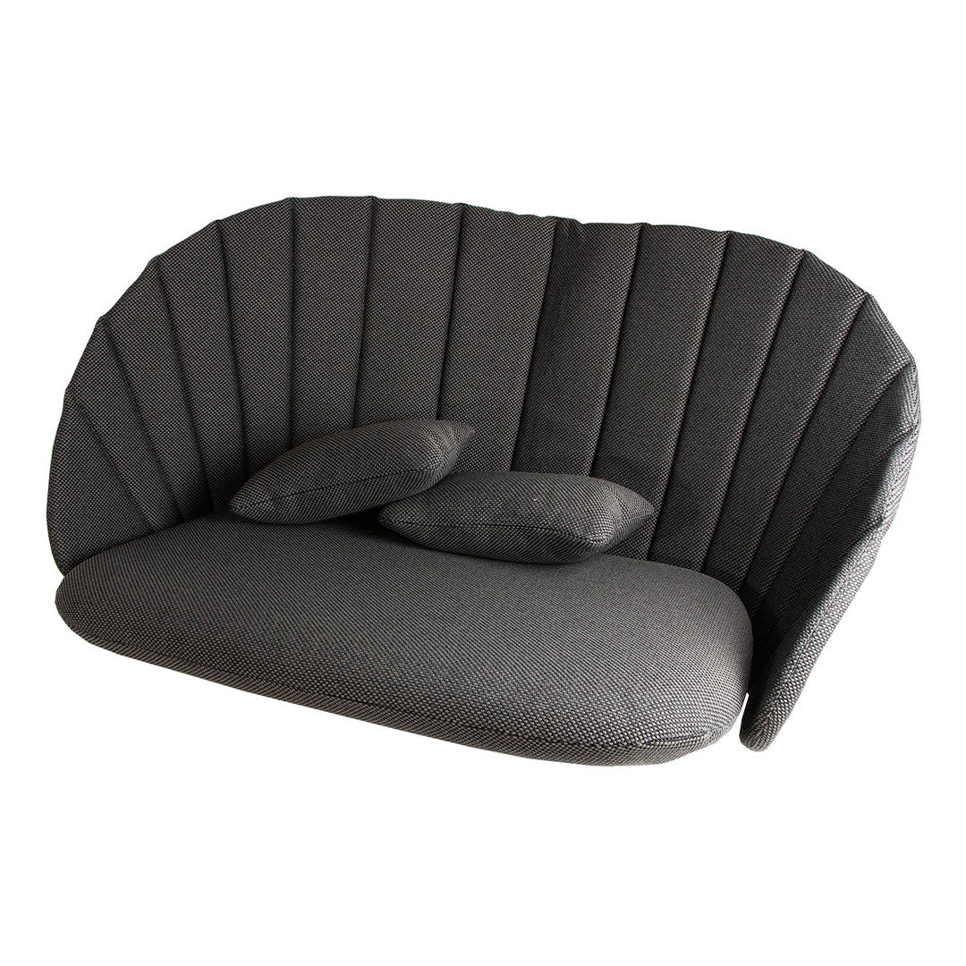 Peacock Wing 2-Seater Sofa Cushion Set - Soft & Supportive Seat Cushions for Living Room, Lounge, or Patio Furniture