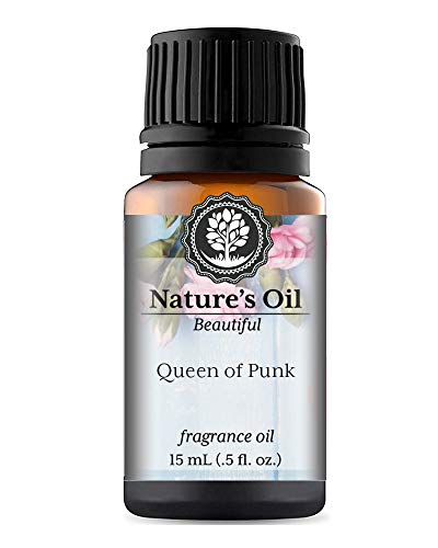 Queen Of Punk Fragrance Oil - 15ml Premium Scent for DIY Perfume, Essential Oil Diffusers, Soap Making, Candles, Body Lotion, Home Fragrance, Linen Spray, Bath Bombs & Slime - Perfect for Aromatherapy, Gift Sets & Craft Projects