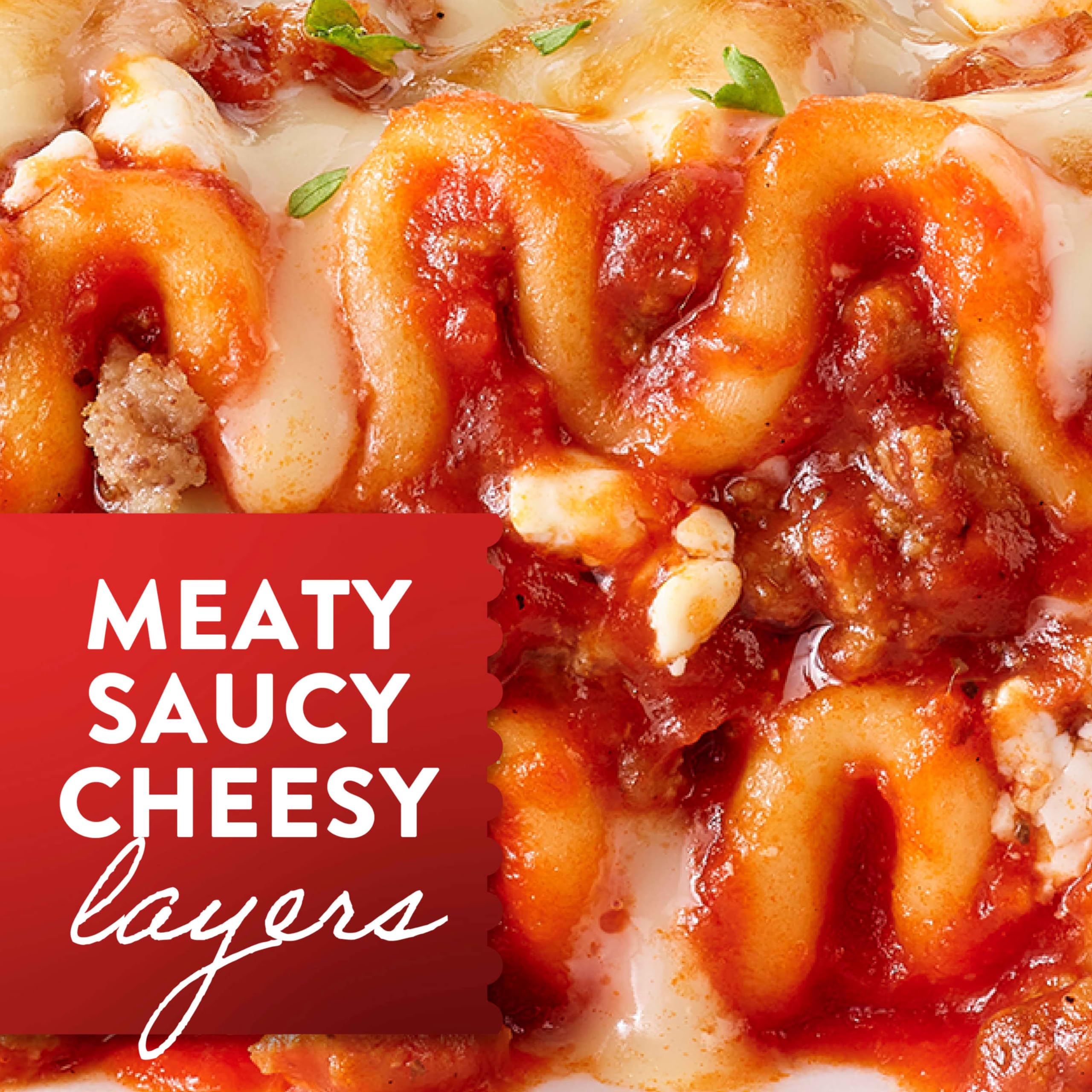 Stouffer's Classic Lasagna with Meat Sauce - Single Serve Frozen Meal | Microwave & Oven Ready | Quick & Easy Dinner for One | Perfect for Busy Weeknights, Office Lunches & College Dorm Meals