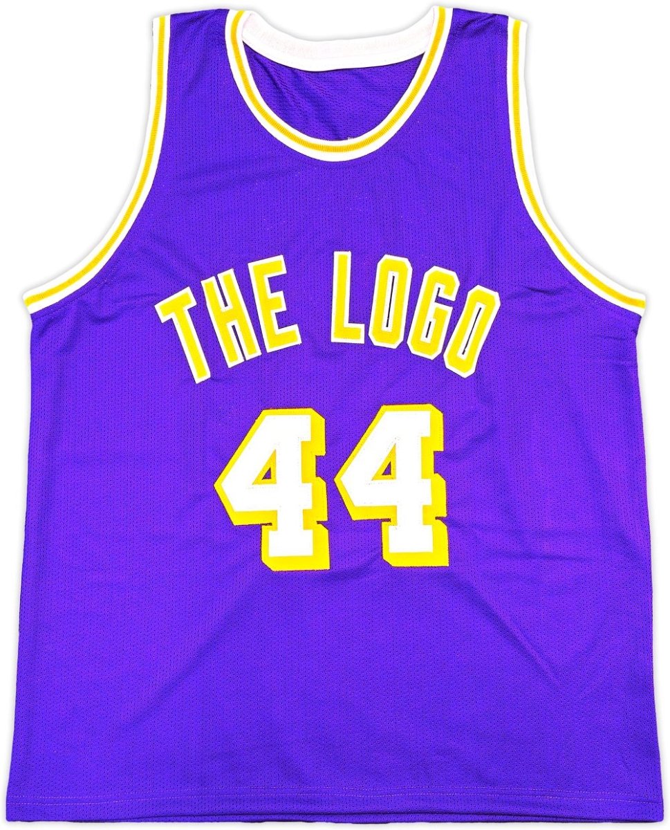Jerry West Los Angeles Lakers Signed Purple Basketball Jersey - Authentic Autographed NBA Memorabilia for Collectors and Fans - Perfect for Display, Gifting, and Sports Memorabilia Collections