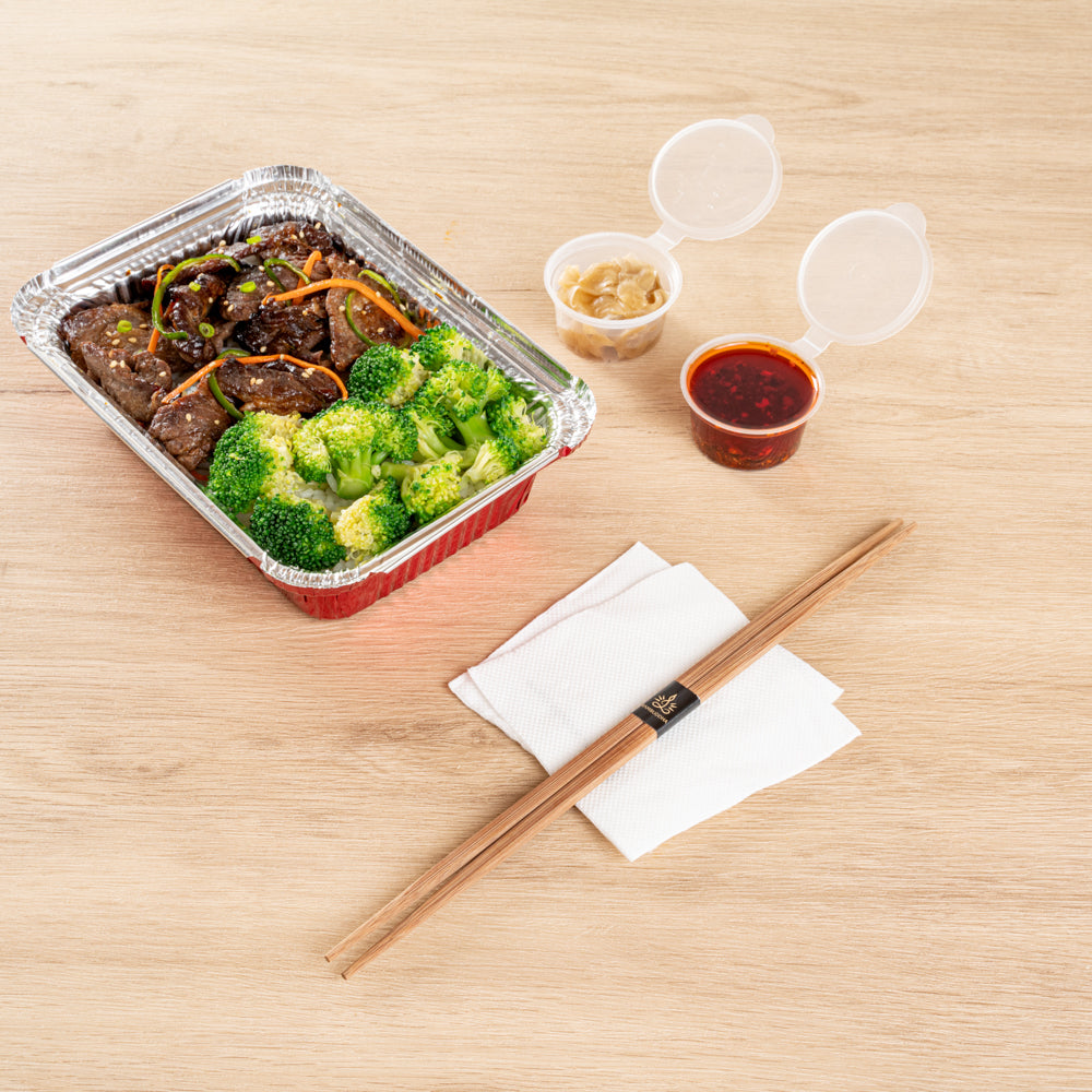 Premium Bamboo Contour Chopsticks - Eco-Friendly & Reusable - 10.25 Inch - 100 Count Box - Perfect for Sushi, Asian Cuisine & Home Dining
