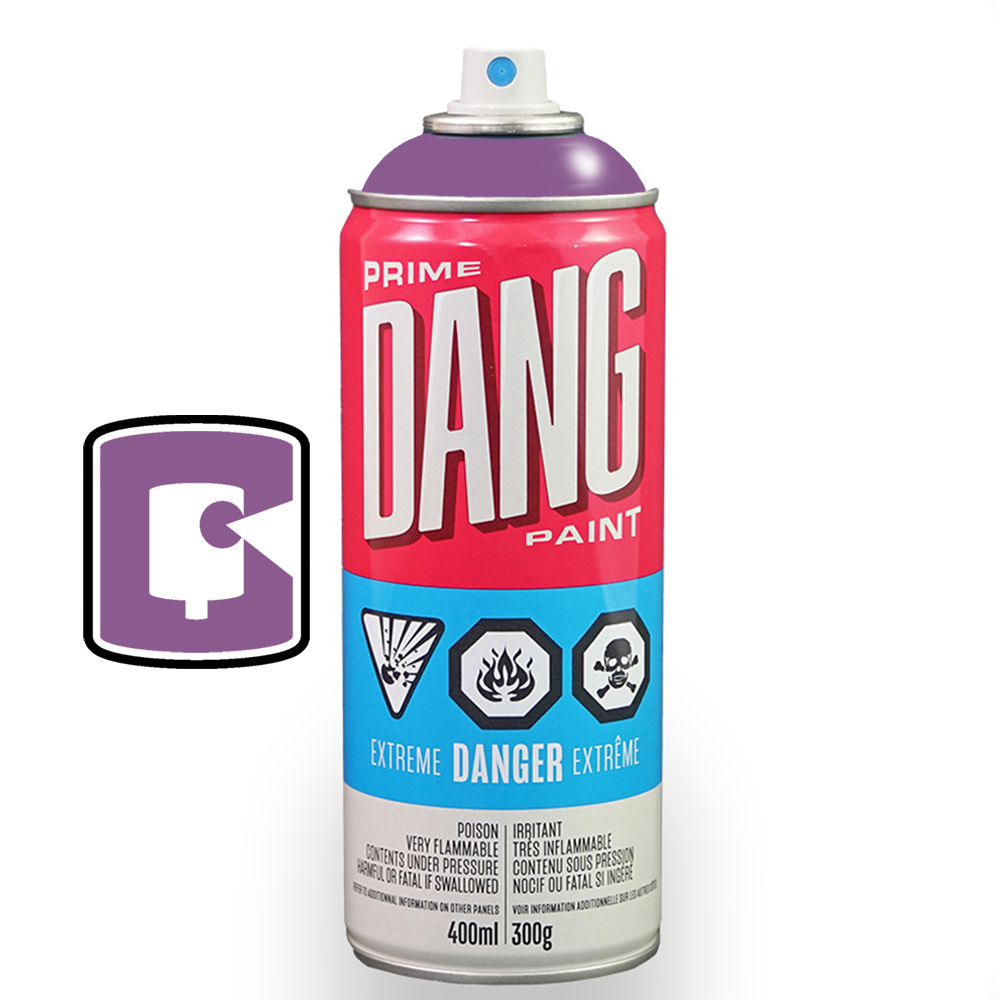 Premium 400ml DANG Prime Spray Paint for Orchid - High Coverage, Fast Drying Aerosol Paint for DIY Crafts, Home Decor, Automotive & Metal Projects