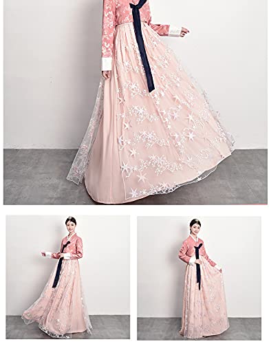Traditional Korean Hanbok Dress for Women - Elegant Korean National Costume for Festivals, Weddings & Cultural Events