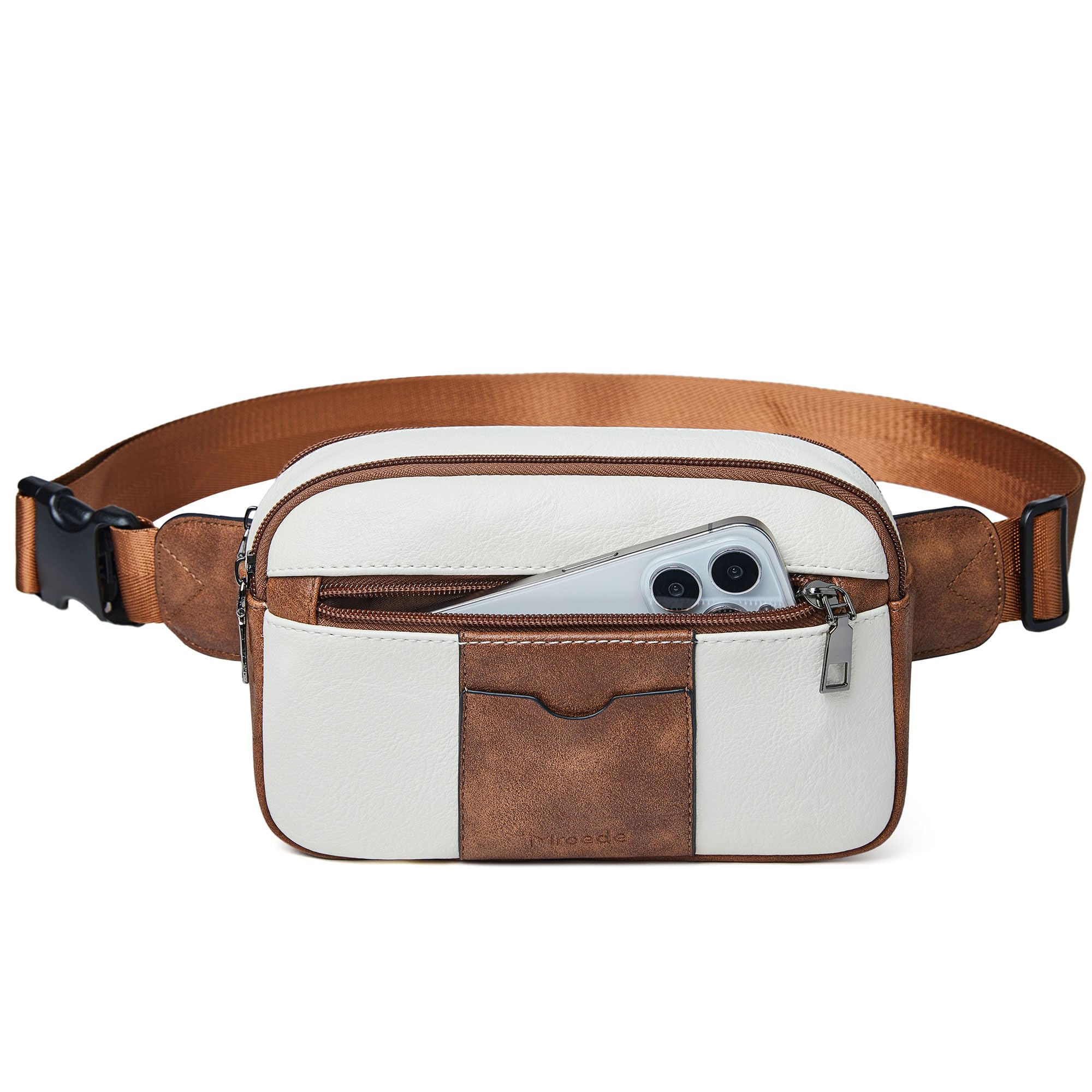 Anti-Theft Crossbody Sling Bag for Women & Men - 5 Pocket Fanny Pack, Chest Daypack, Travel Purse - Perfect for Hiking, Commuting & Daily Use