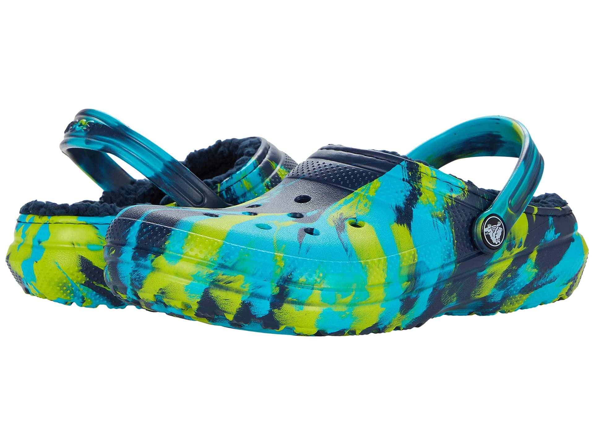 Crocs Unisex-Child Classic Lined Clog | Waterproof Kids Shoes | Comfortable & Warm Winter Clogs for Boys & Girls | Perfect for Indoor & Outdoor Play, School & Casual Wear