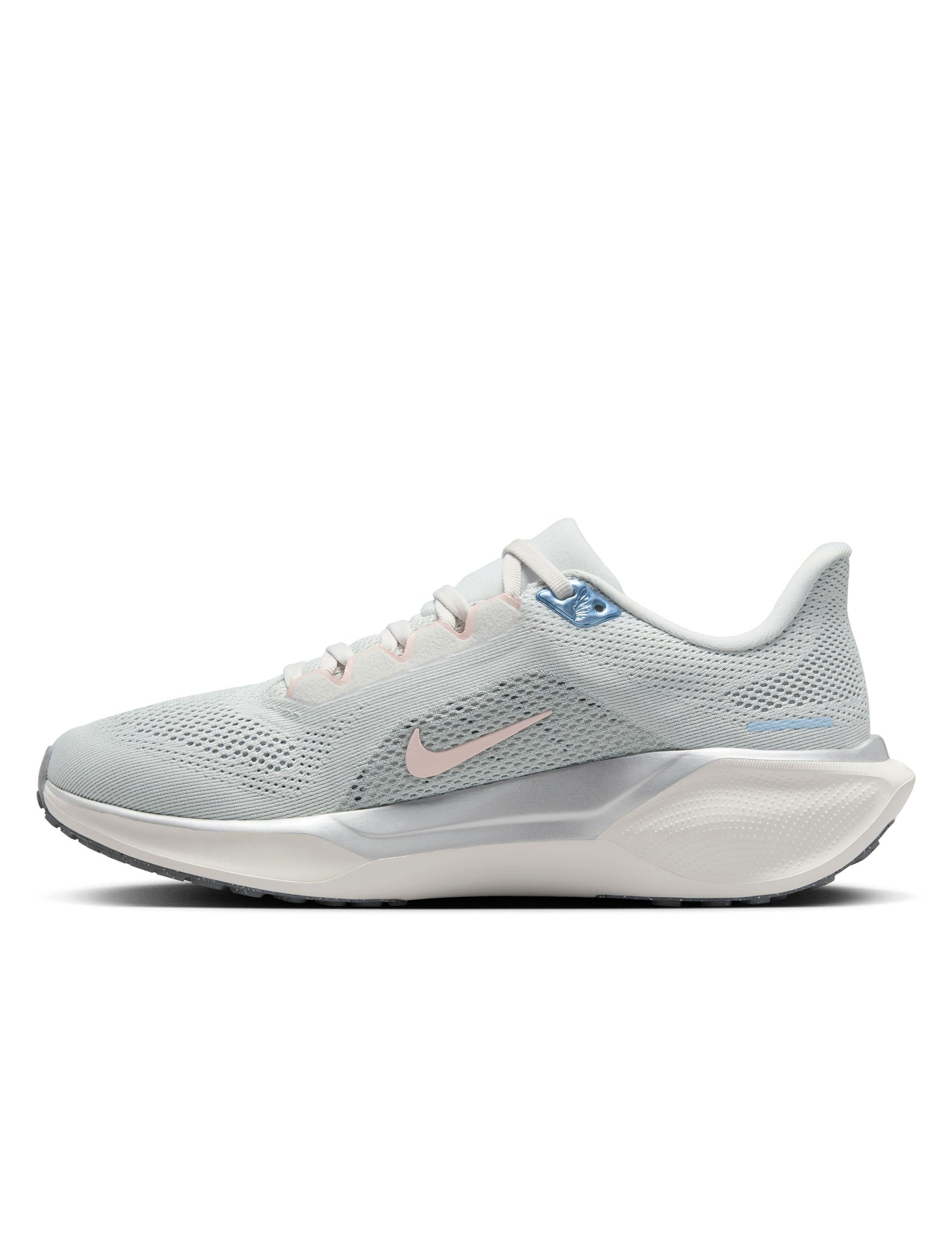 Nike Pegasus 41 Running Shoes for Men & Women - Photon Dust/Metallic Pewter/Sail/Echo Pink | Lightweight Cushioned Sneakers for Jogging, Training & Everyday Wear