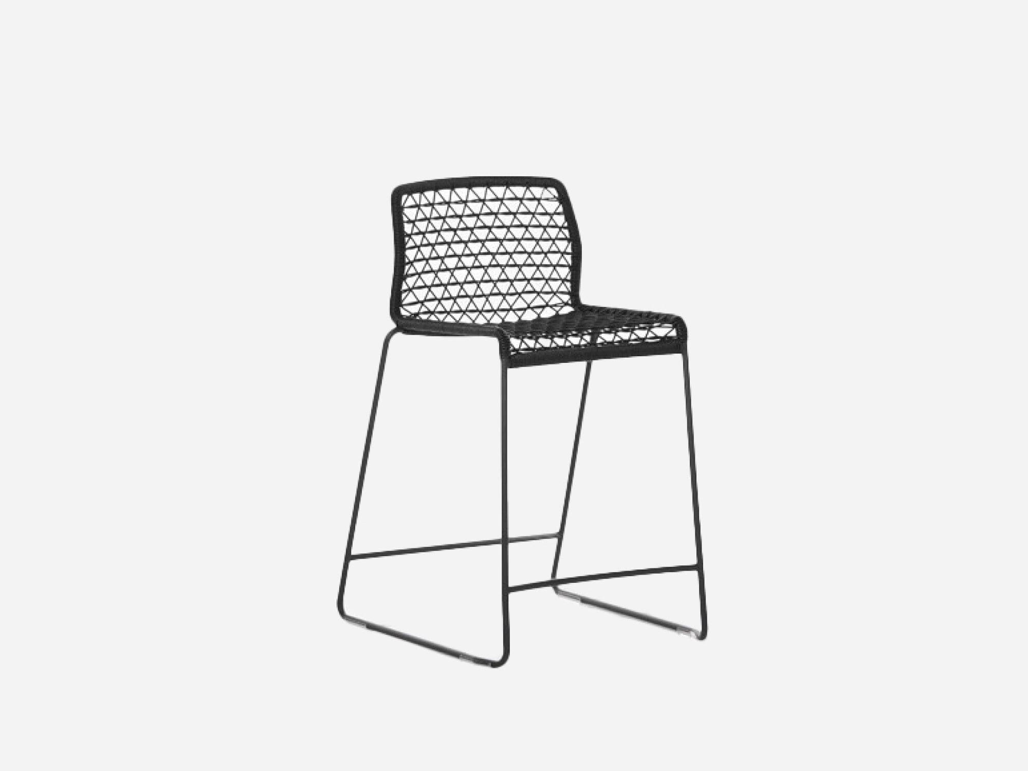 Velvet Bar Stool - Modern Upholstered Counter Height Stool with Chrome Base for Kitchen Island, Bar & Dining Room - Soft Padded Seat & Backrest (Set of 1)