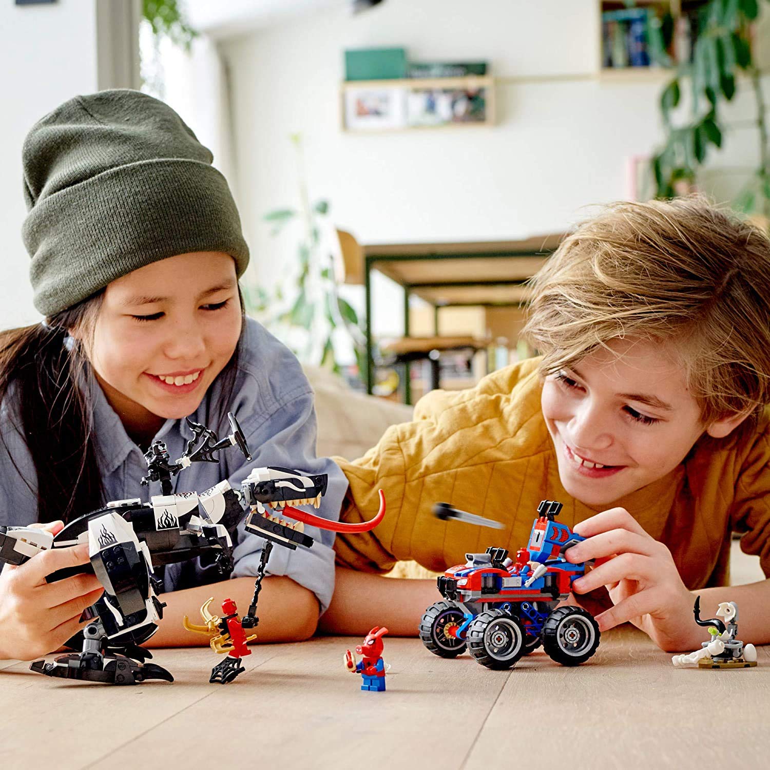 LEGO Marvel Spider-Man Venomosaurus Ambush 76151 Building Kit - 640-Piece Superhero Construction Set with Spider-Man & Venom Minifigures | Perfect Birthday Gift for Kids, Creative Play & Marvel Action Scenes