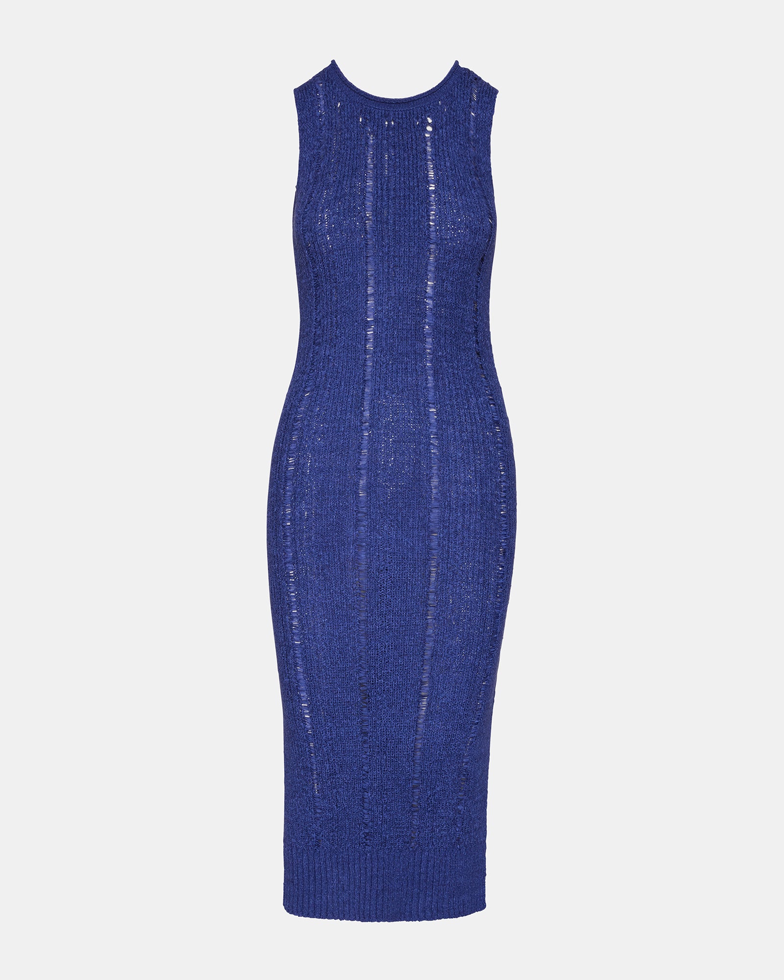 Amirah Blue Sweater Dress for Women | Cozy Knit Pullover Dress | Perfect for Fall, Winter & Casual Outings