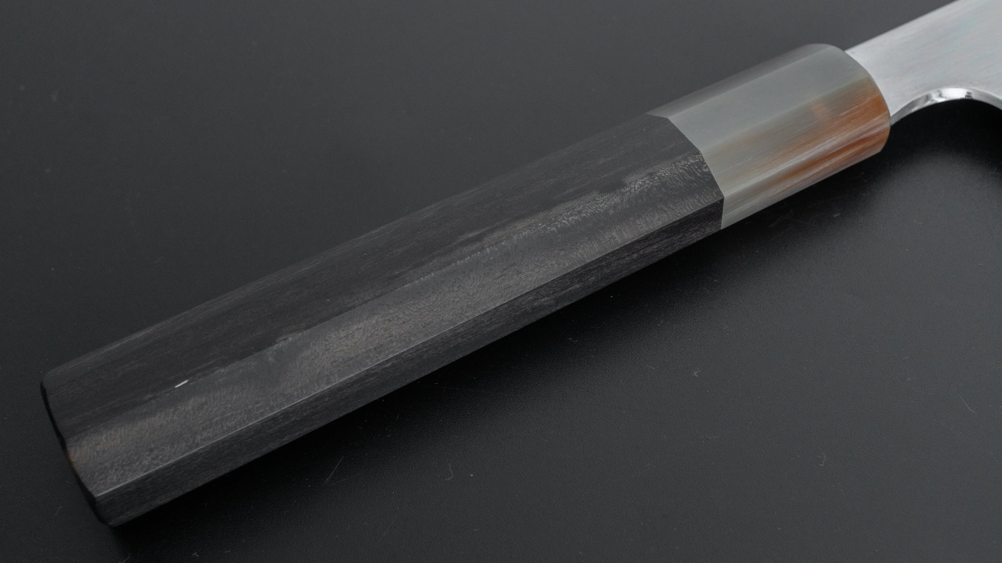 Hitohira Togashi White #1 Stainless Clad Kiritsuke Gyuto 240mm Chef Knife - Taihei Ebony Handle, Mirror Polished - Perfect for Sushi, Sashimi & Precision Japanese Cuisine