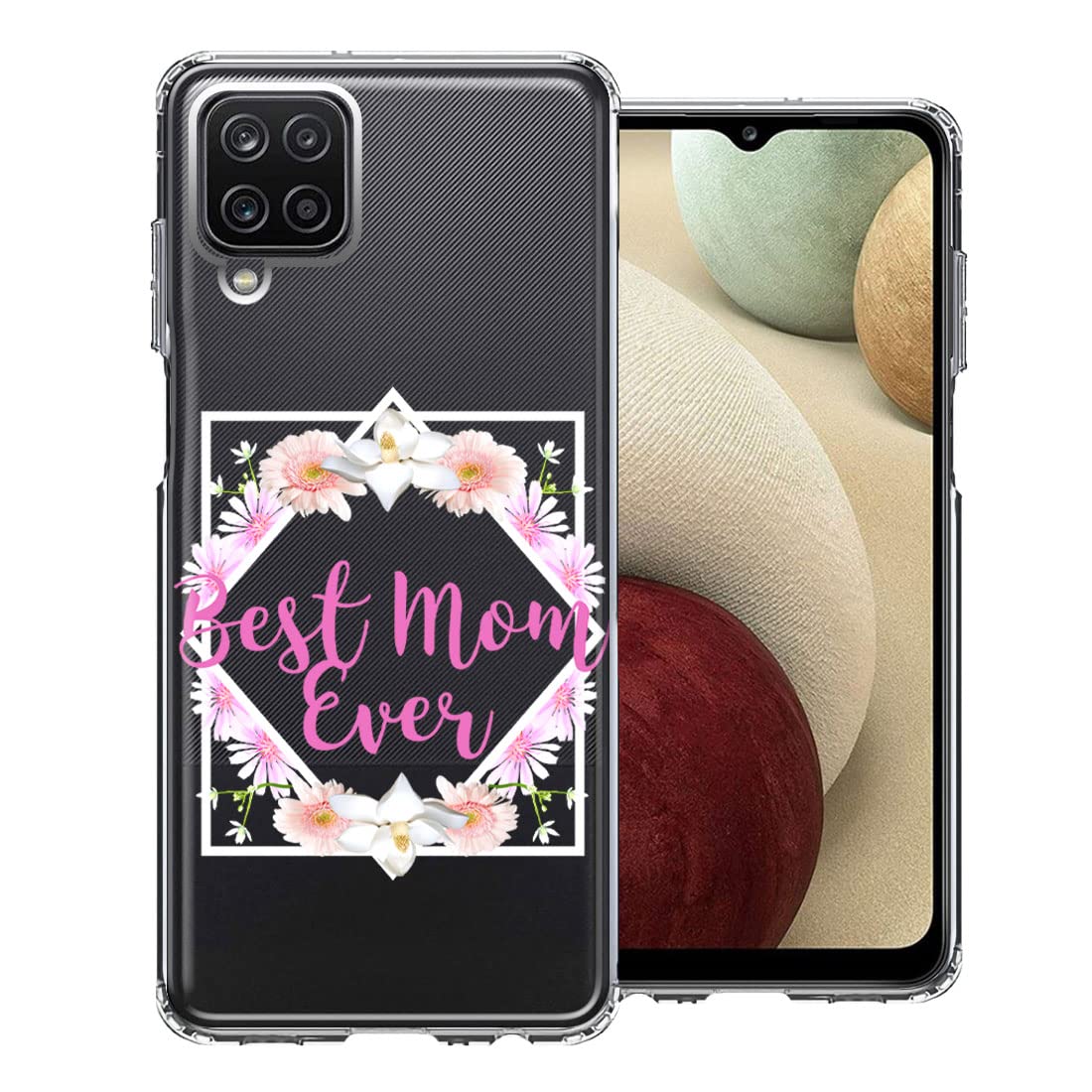 Samsung Galaxy A12 Phone Case with Floral Design - Best Mother's Day Gift for Mom, Perfect for Everyday Use & Special Occasions