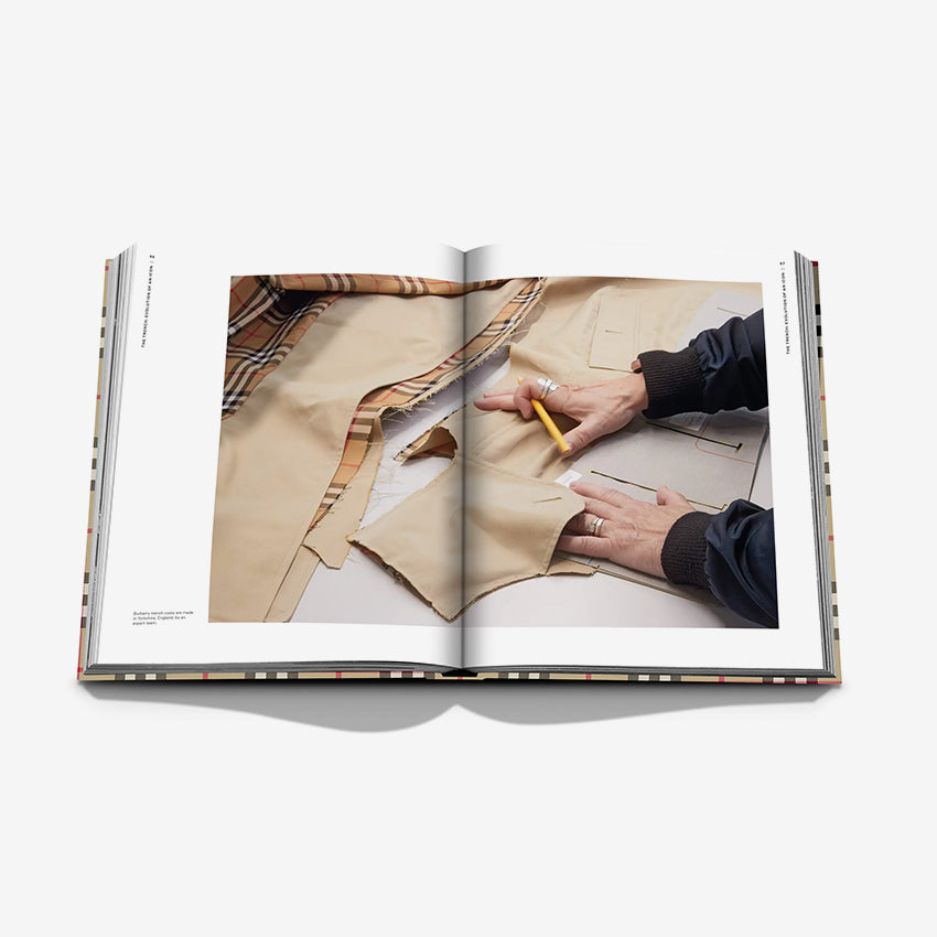Assouline Burberry Book - Luxury Fashion Brand History & Iconic Designs | Perfect for Coffee Table Decor, Fashion Enthusiasts & Collectors