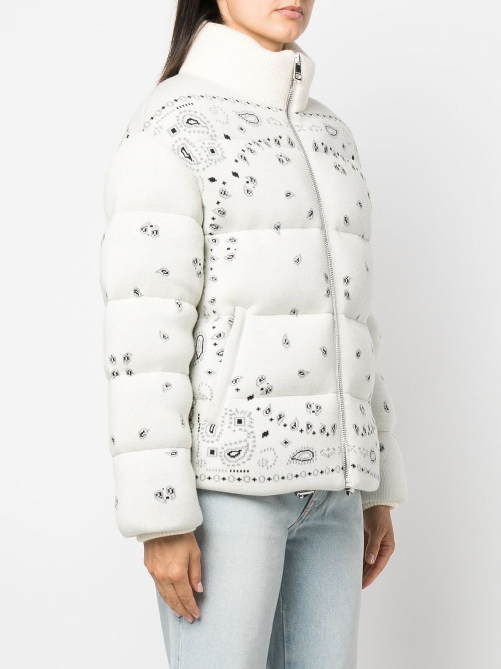 Alanui White Coats for Women - Luxury Knit Cardigan Sweater - Perfect for Fall & Winter Fashion, Travel, and Cozy Evenings