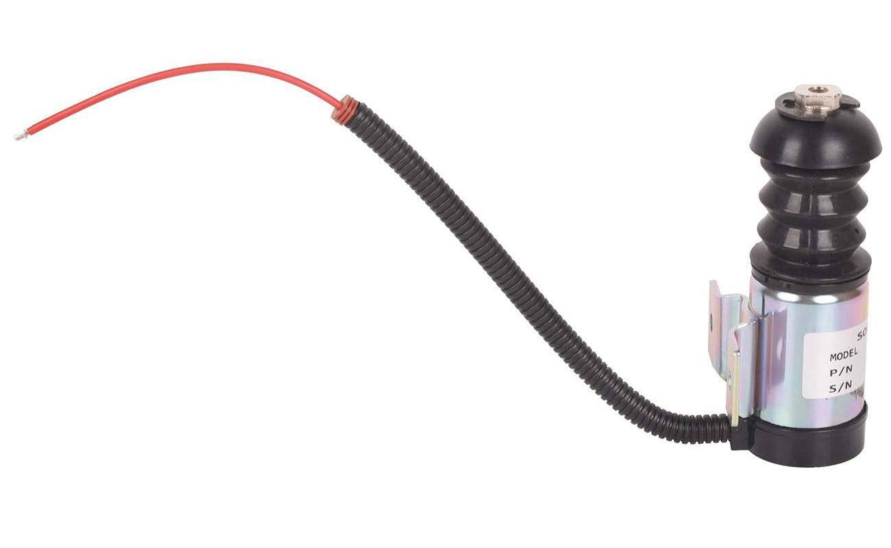 Topaz 12V Fuel Shut Off Solenoid 04234373 04233841 - Compatible with Deutz 912 913 914 Engine - Replacement Part for Tractor & Heavy Equipment Repair