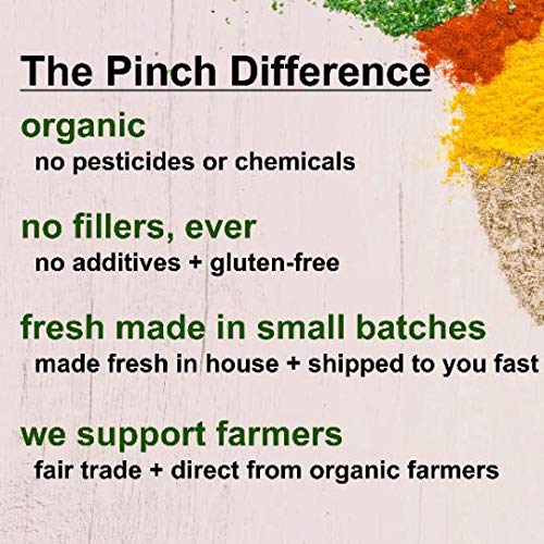 Organic Chili Powder Mix - Premium All-Natural Spice Blend for Cooking, Seasoning & BBQ - Perfect for Tacos, Chili & Mexican Dishes