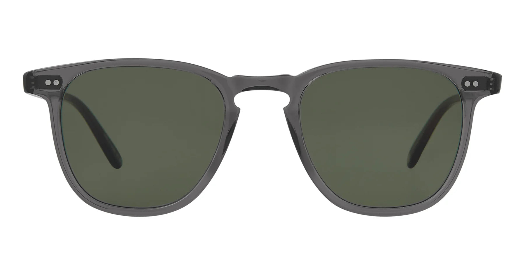 Garrett Leight Brooks 2002 Grey Crystal Sunglasses - Classic Aviator Style for Men & Women - Perfect for Outdoor Activities, Travel, and Fashion