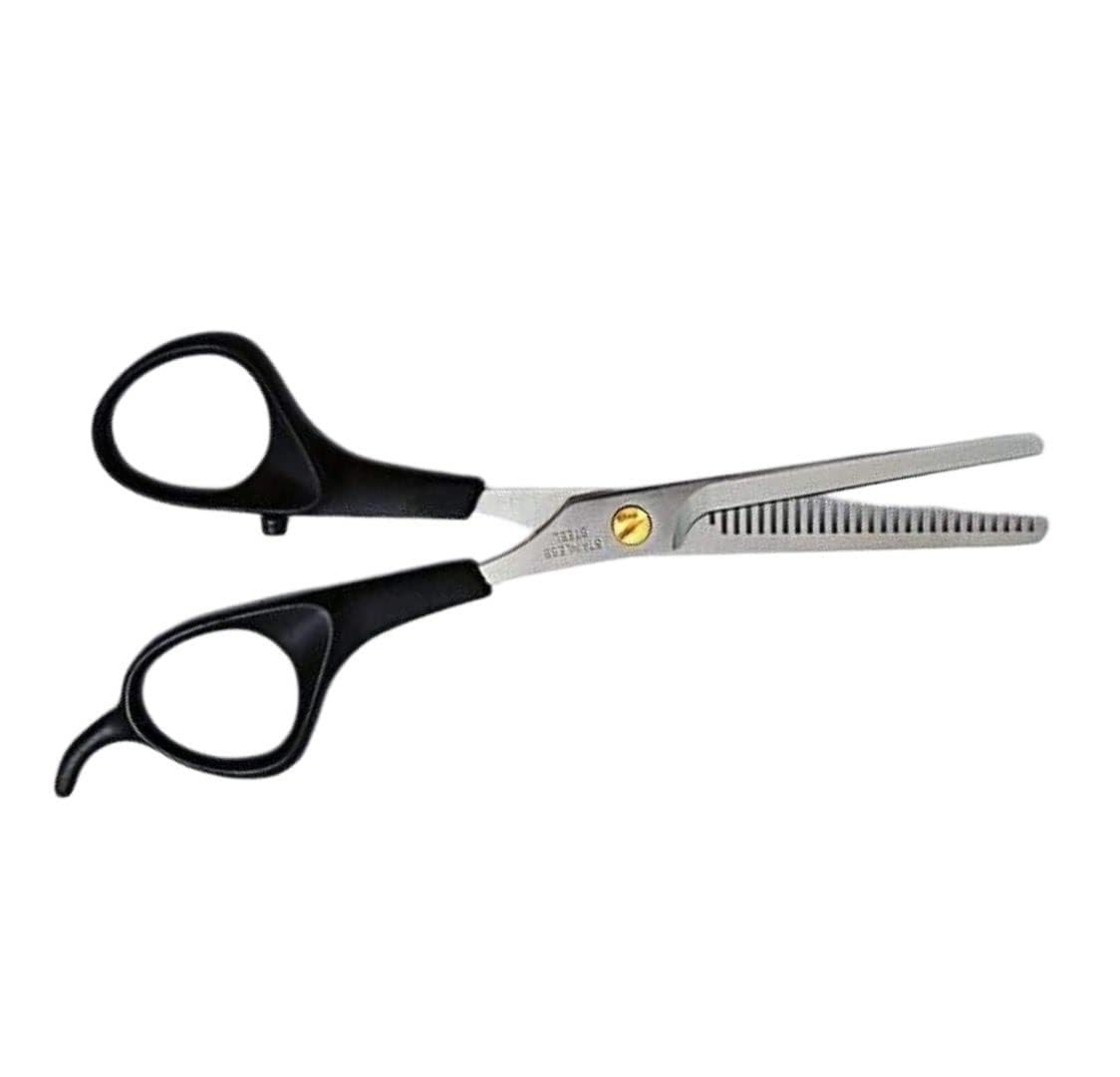 ZAUKY Professional Hair Thinning Scissors - Single Blade Texturizing Shears for Layering & Styling (Pack of 1) - Perfect for Salon Stylists & Home Haircuts