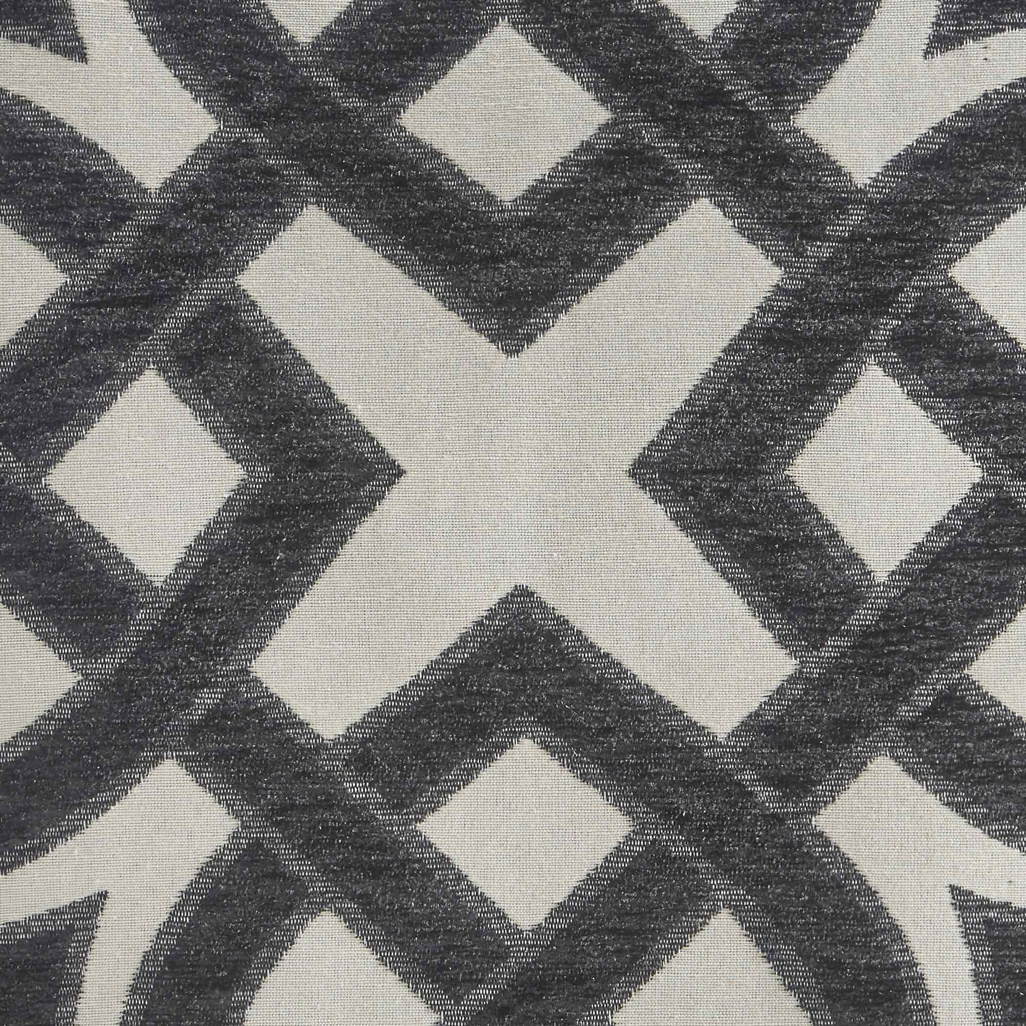 Premium Imperial Chenille Cushion Cover - Soft & Luxurious Black Throw Pillow Case for Sofa, Bed, Living Room Decor - Home & Office Decorative Accent