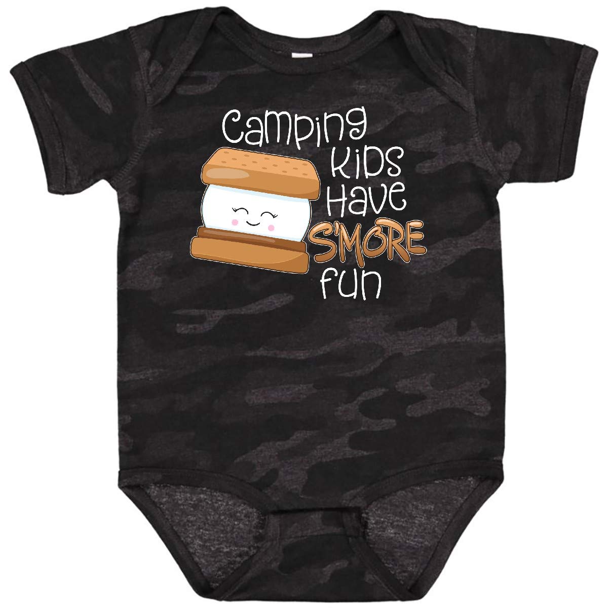 inktastic Camping Kids Have More Fun Baby Bodysuit - Cute Infant Onesie for Outdoor Adventures & Family Trips - Perfect for Hiking, Camping & Nature Activities