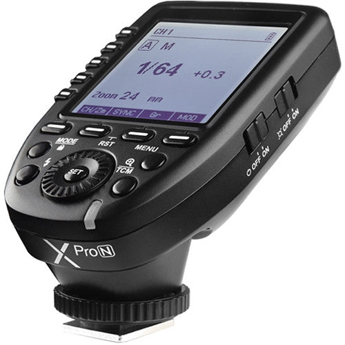 Godox XProN TTL Wireless Flash Trigger for Nikon DSLR Cameras - Perfect for Studio Photography, Wedding & Event Shooting