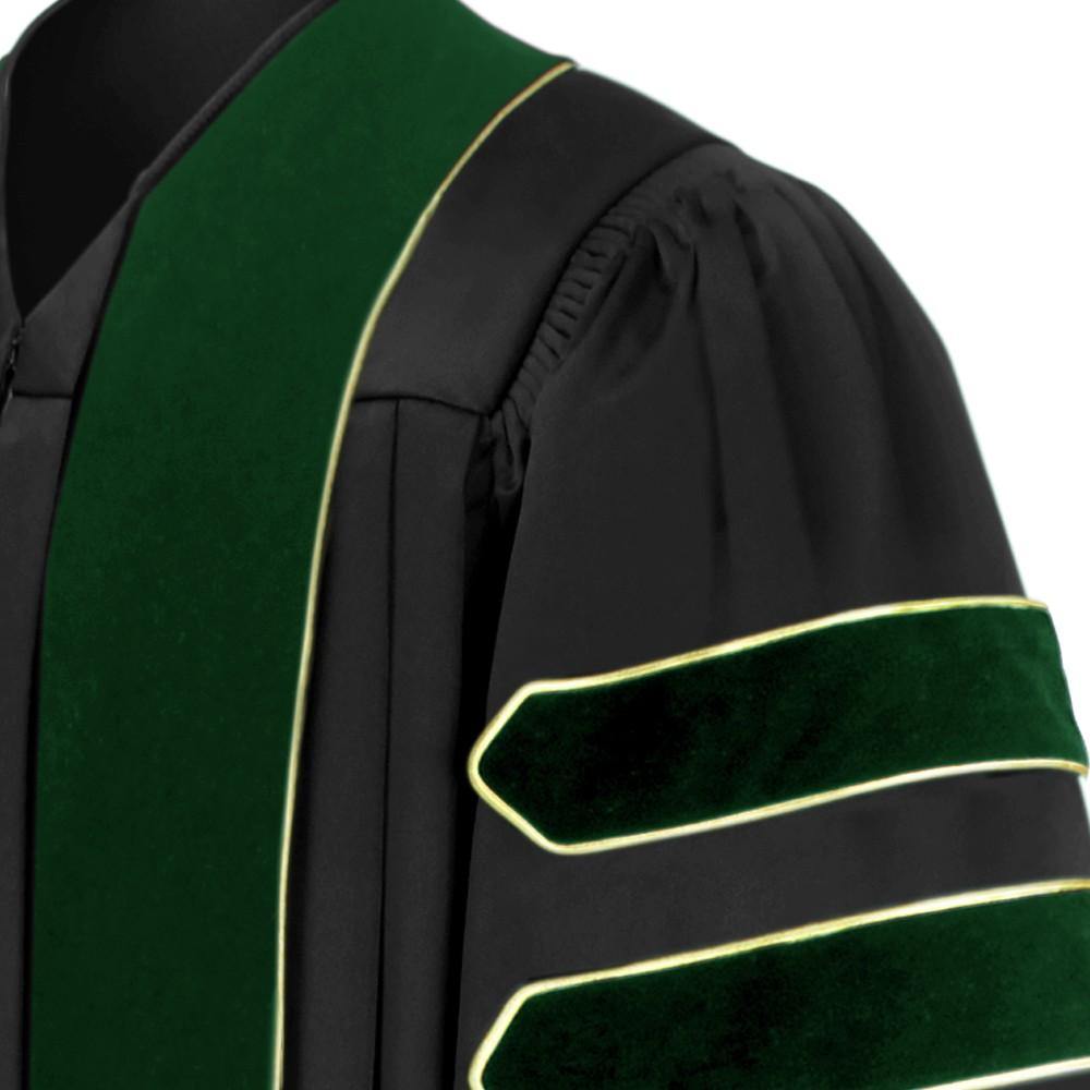 Premium Doctor of Medicine (MD) Doctoral Gown - Official Academic Regalia for Graduation Ceremonies & Professional Events