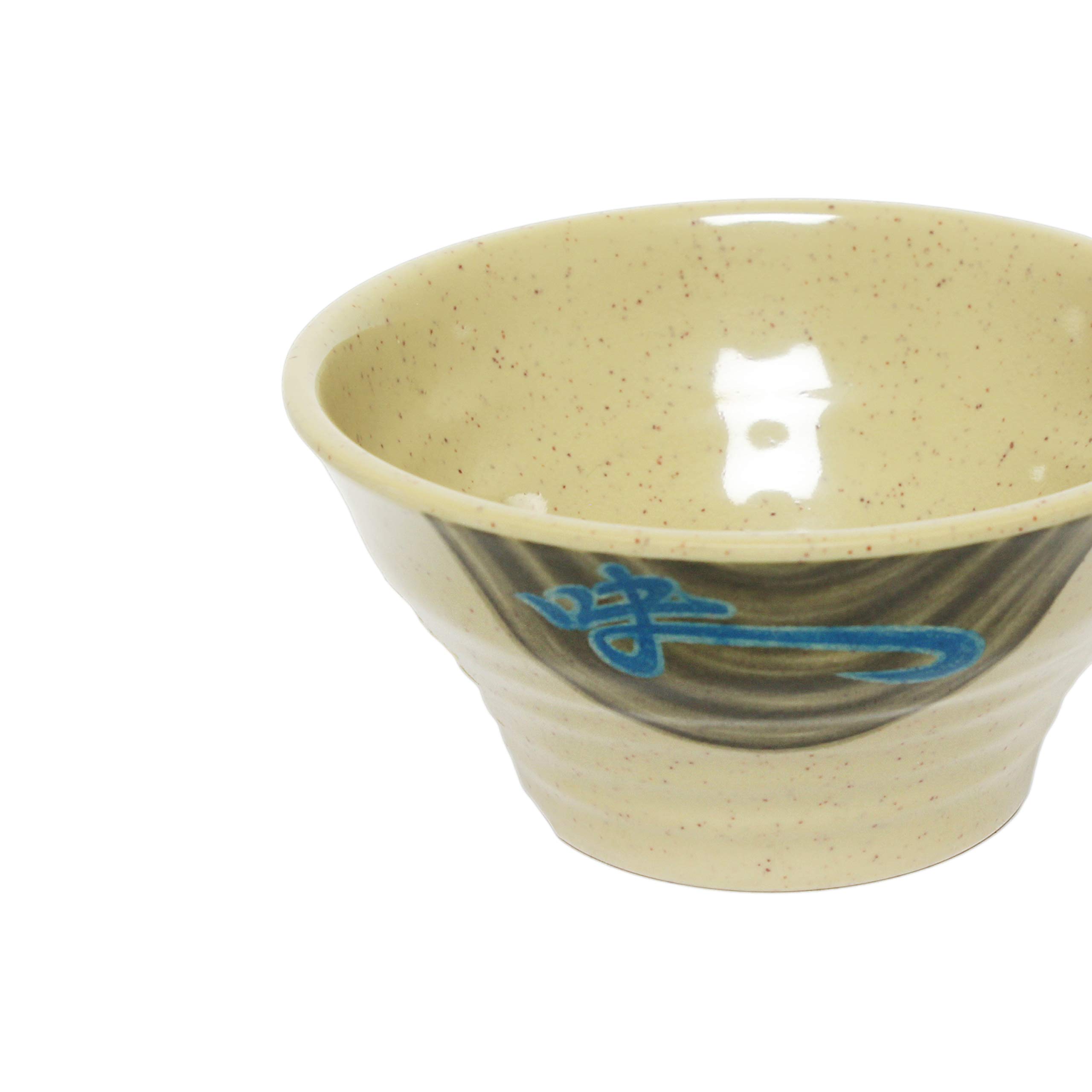 Premium Melamine Dinnerware Set - 8 oz Bowl & 4 3/8
