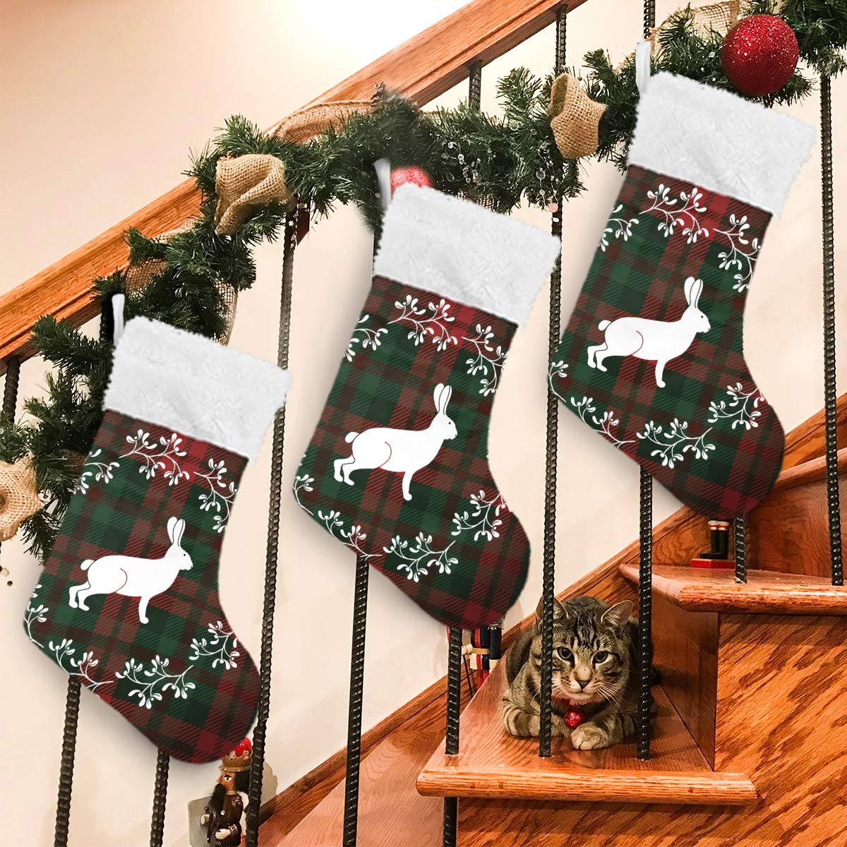 Festive Christmas Stockings - 17