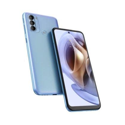 Motorola Moto G31 4G LTE Unlocked Smartphone - 128GB Storage + 4GB RAM, 50MP Triple Camera, GSM International Version XT2173-1 (Blue Sky) | Fast Car Charger Bundle Included | Perfect for Travel, Photography & Everyday Use