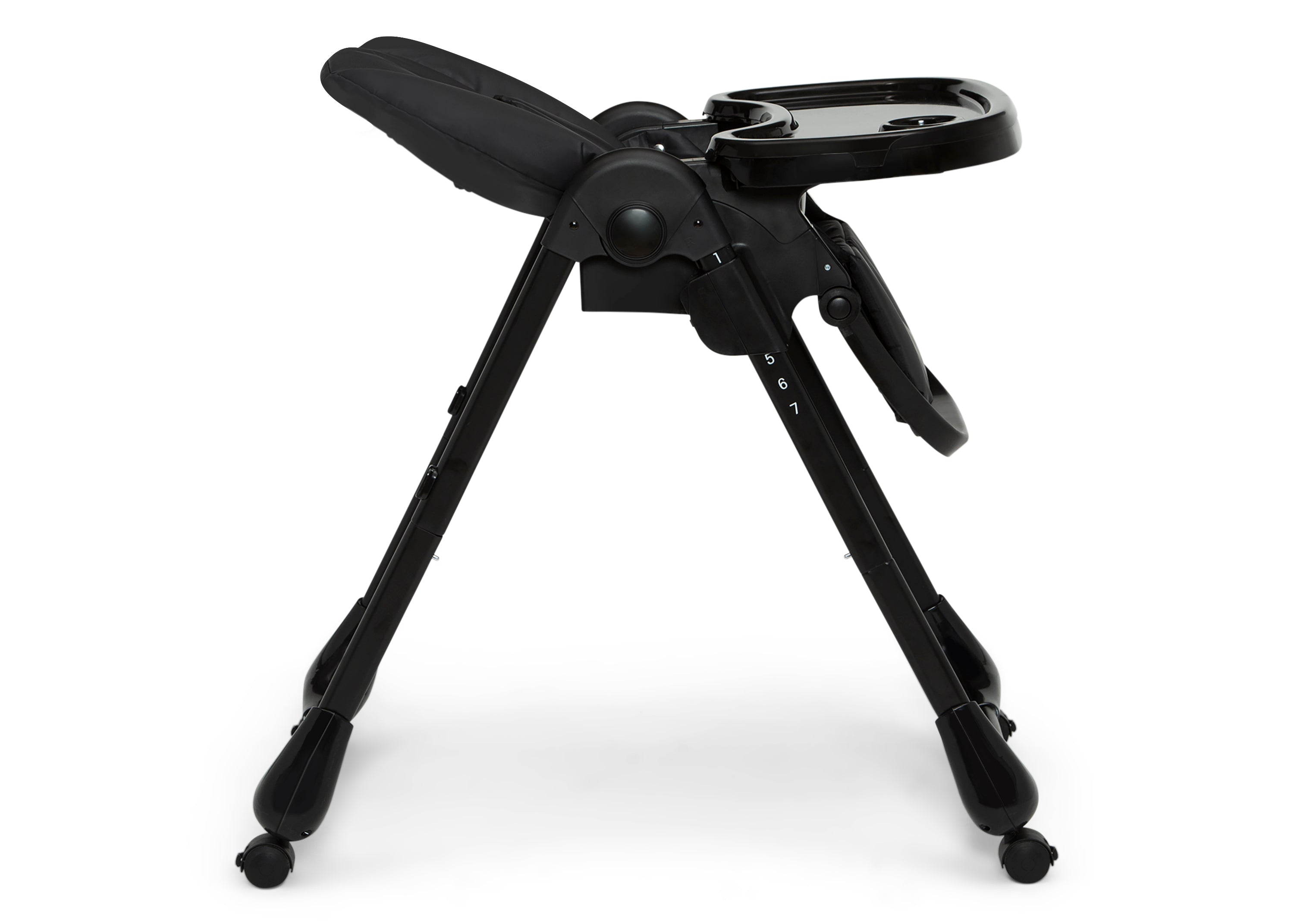2 in 1 SlimFold High Chair for Babies & Toddlers - Portable, Space-Saving Baby Feeding Chair for Home, Travel & Restaurants