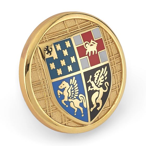 Inns Of Court Lapel Pin - Elegant British Legal Society Badge for Lawyers, Barristers & Law Students - Perfect for Suits, Blazers & Professional Attire