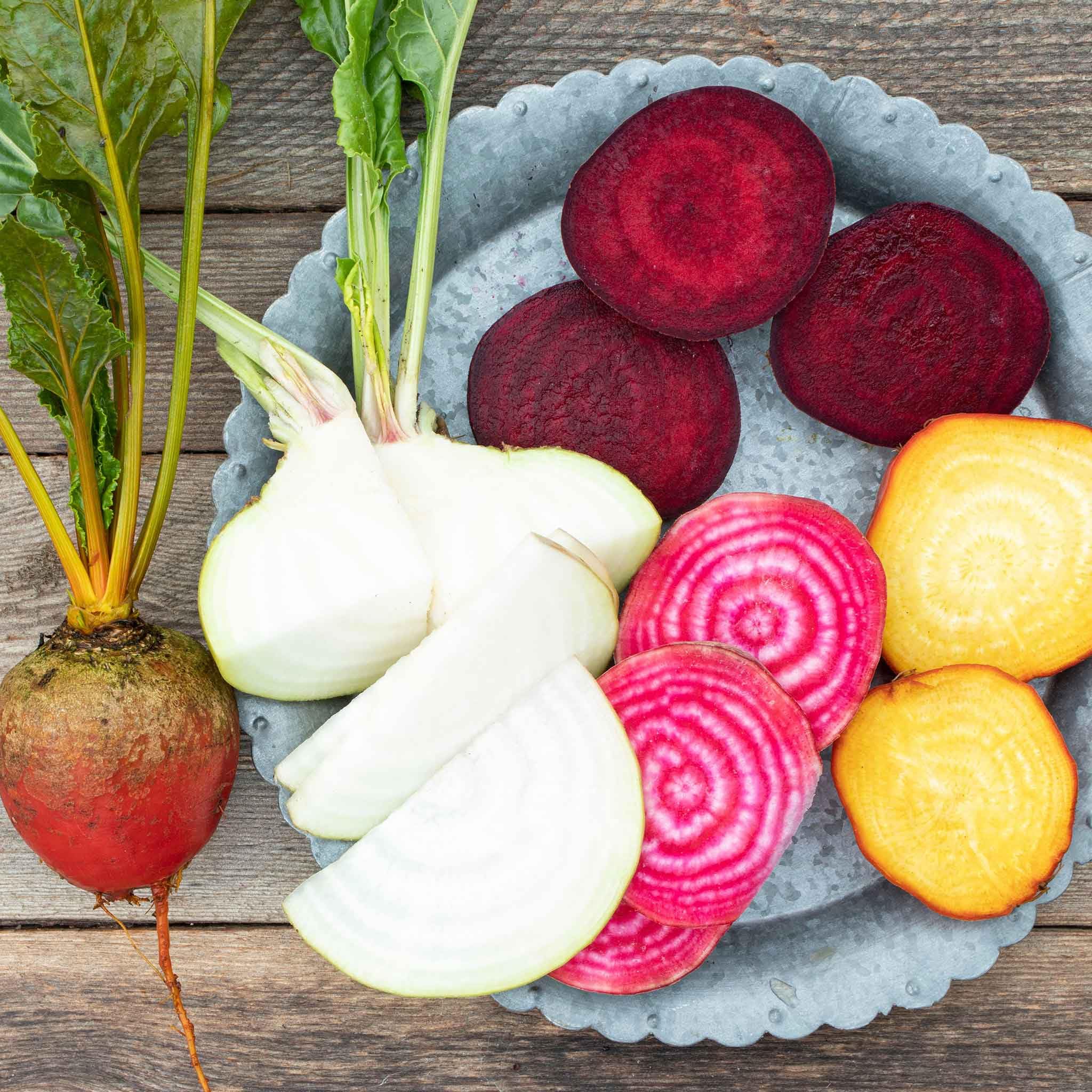 **Eden Brothers Non-GMO Rainbow Beet Seeds for Planting - 1/4 Pound | Heirloom Vegetable Seeds for Warm Season Planting in USDA Zones 2-10 | Perfect for Home Gardens, Raised Beds & Container Gardening**