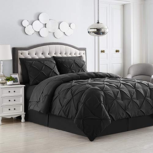 Pintuck Black