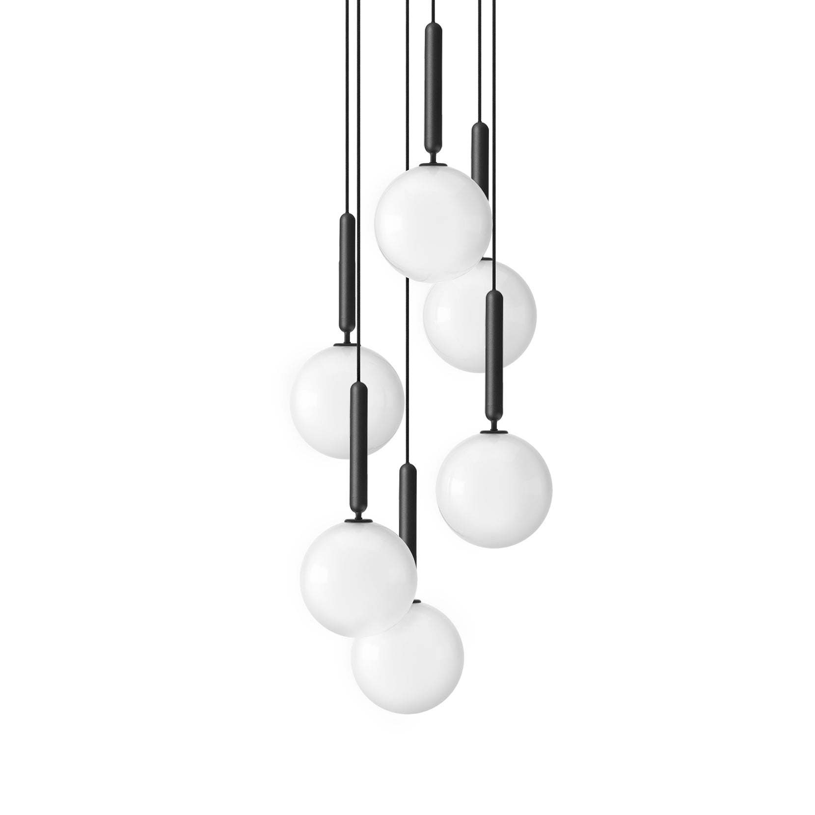 Miira Modern Pendant Light - Sleek Hanging Lamp for Kitchen Island, Dining Room & Bedroom - Adjustable LED Ceiling Light Fixture with Dimmable Warm White Light