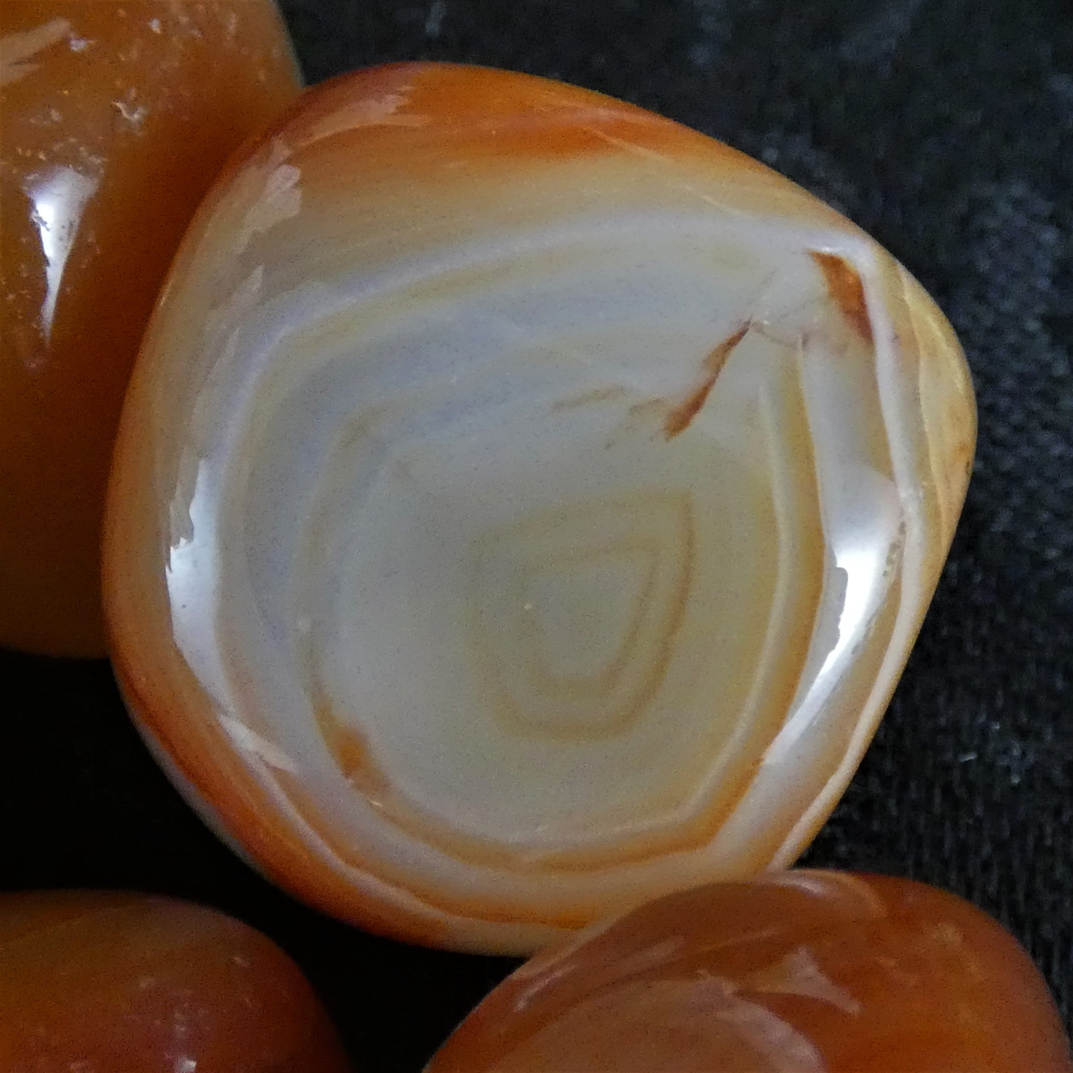 Premium Natural Carnelian Gemstone Beads - AAA Grade for Jewelry Making, Healing Crystals & Meditation - Perfect for Necklaces, Bracelets & DIY Craft Projects