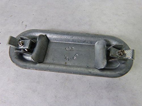 1/2 Inch #170 Conduit Body Cover - Weatherproof Electrical Box Cover for Outdoor & Indoor Wiring - Ideal for Home, Garage & Industrial Electrical Installations