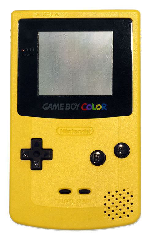 Original Game Boy Color Console - Dandelion Yellow Edition | Retro Gaming Handheld for Kids & Adults | Perfect for Travel, Gifts & Nostalgic Gaming