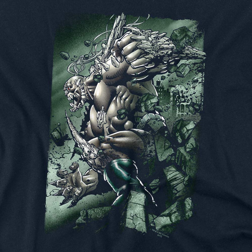 Superman Doomsday Destruction Women's T-Shirt | DC Comics Graphic Tee for Women | Casual Superhero Shirt for Fans, Cosplay & Everyday Wear