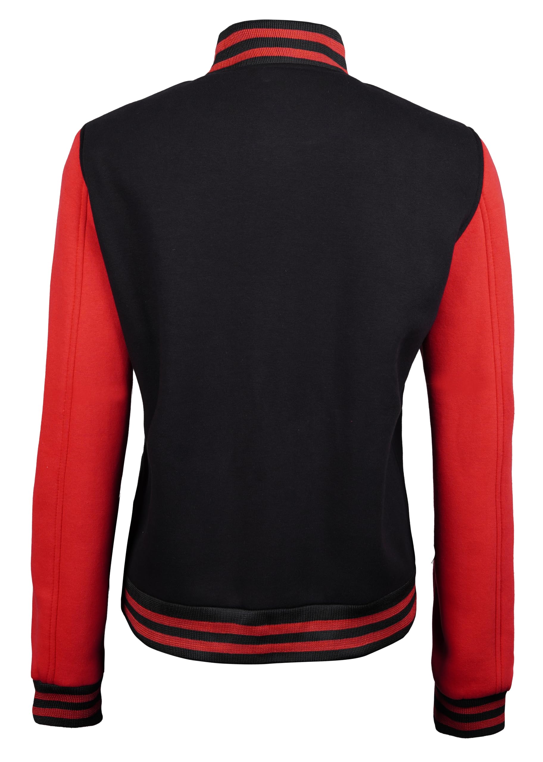 Trendy Women's Varsity Letterman Jacket - High School Baseball Bomber Style for Casual Outfits & College Fashion