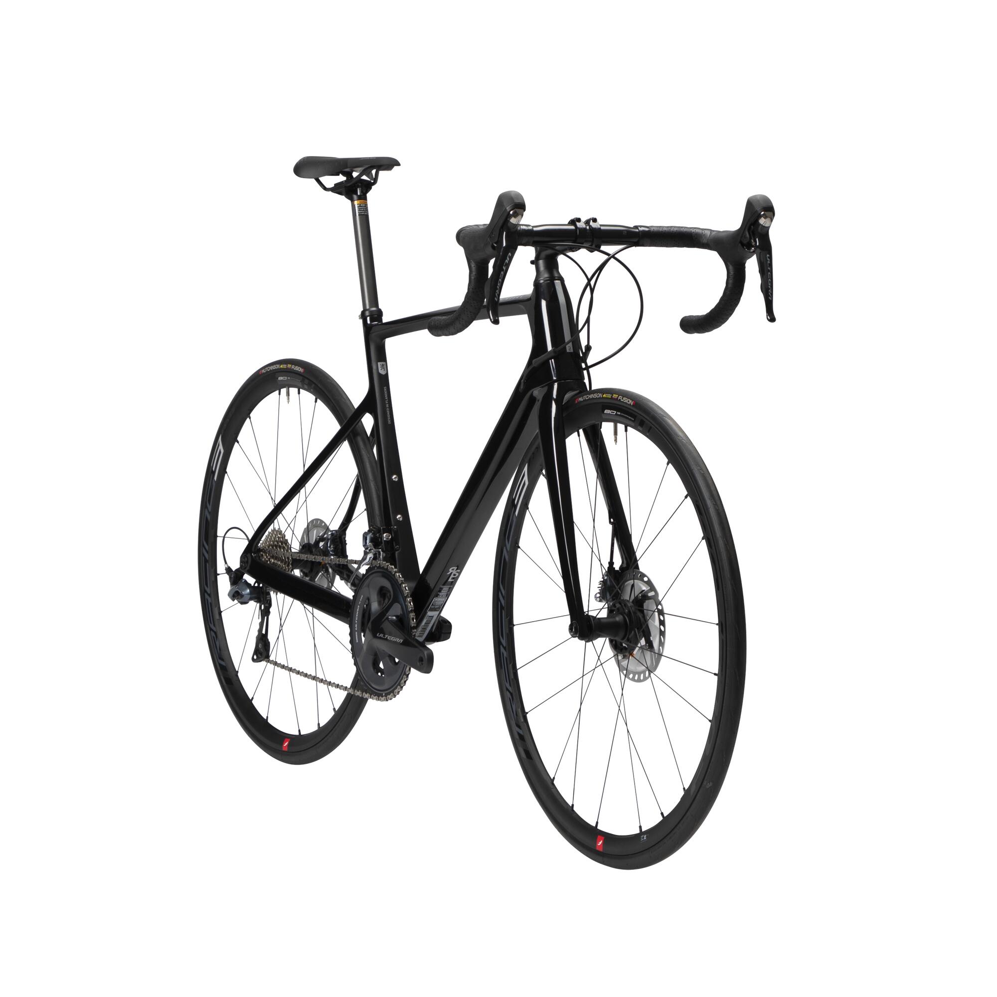 Van Rysel EDR CF Ultegra Disc Road Bike - Lightweight Carbon Fiber Racing Bicycle with Shimano Ultegra Groupset | Perfect for Competitive Cycling, Endurance Rides & Road Racing
