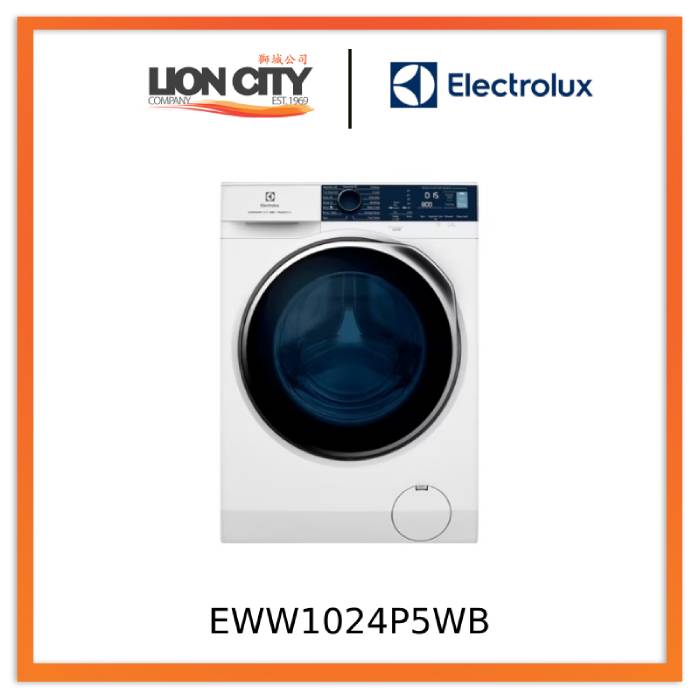 Electrolux EWW1024P5WB 10kg/7kg UltimateCare 500 Washer Dryer Combo - Energy Efficient Front Load Laundry Machine for Home & Apartment Use