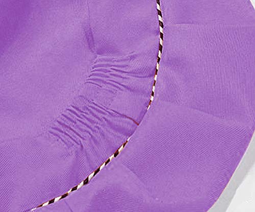 **Unicorn Rainbow Kids Kitchen Apron Set with Chef Hat & Recipe Cards - Adjustable Aprons for Boys & Girls - Baking & Cooking Play Set for Pretend Play & Learning (Purple)**    *(Perfect for birthday gifts, pretend kitchen play, cooking classes, and family baking activities!)*