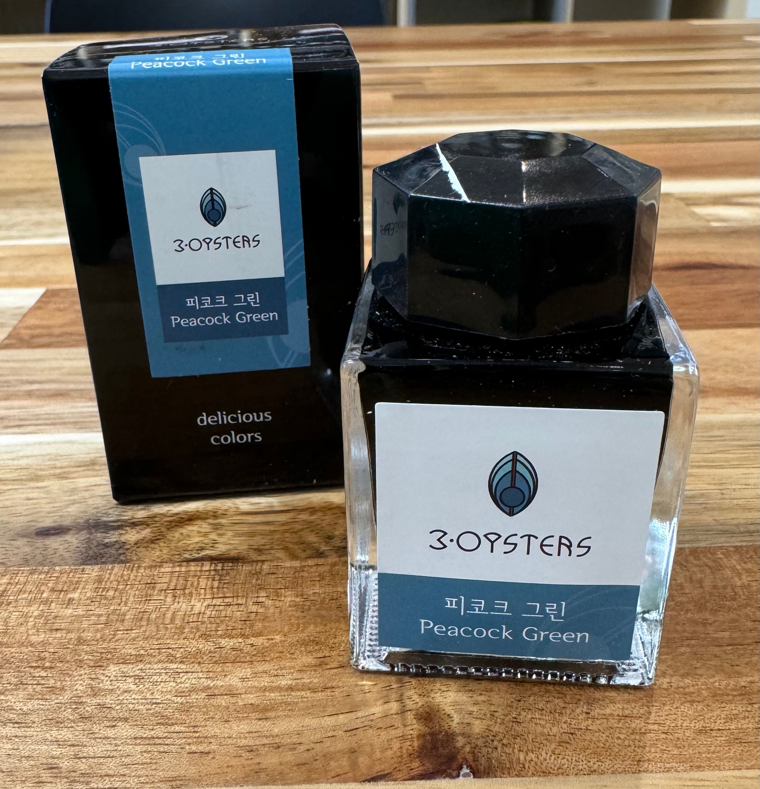Premium 3 Oysters Fountain Pen Ink Set - 38ml Bottle with Vibrant Colors for Calligraphy, Journaling & Artistic Writing | Smooth Flow Ink for Fountain Pens