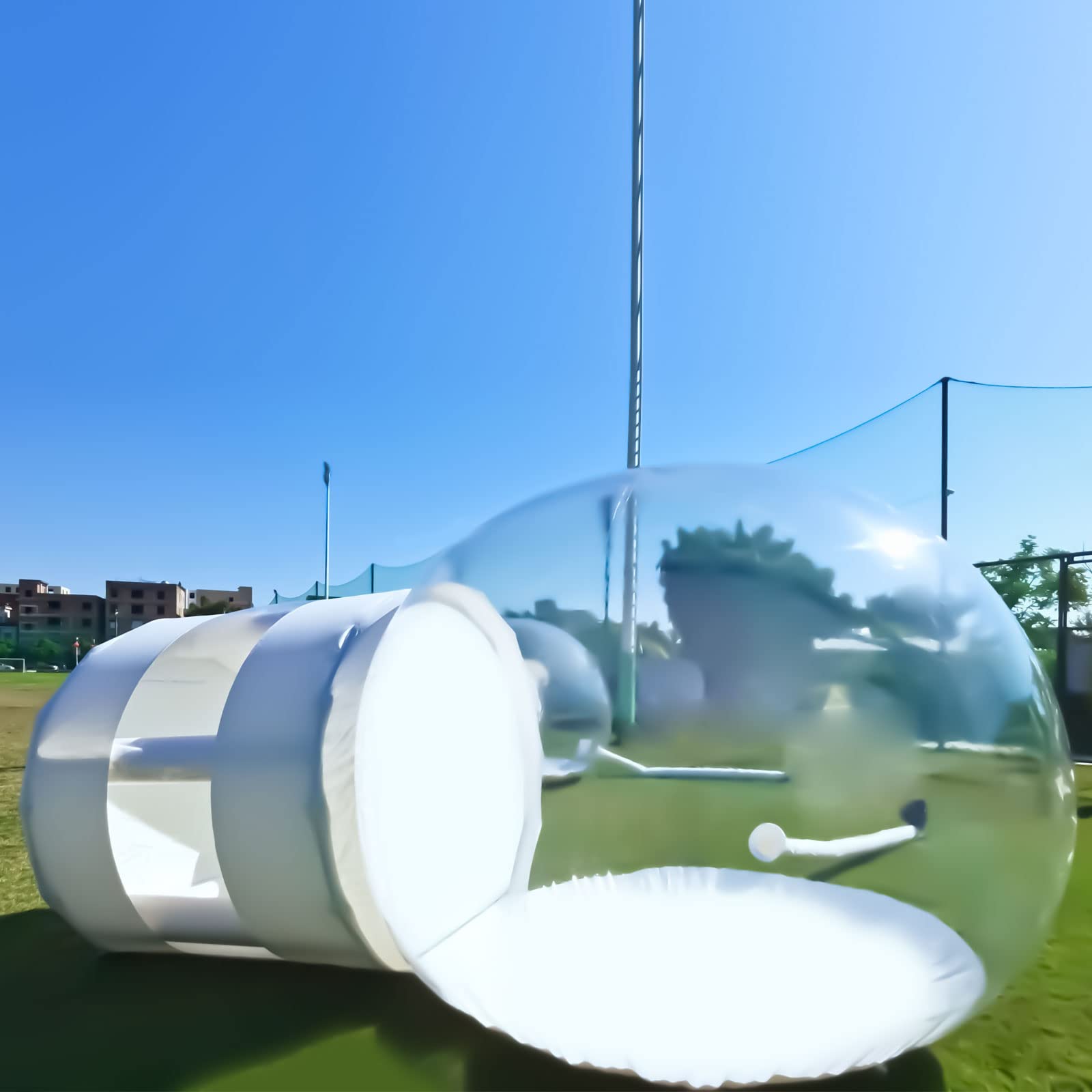 Bubble Tent - Waterproof Clear Dome Camping Tent with PVC Cover for Cold Weather Protection | Perfect for Backyard Camping, Stargazing & Outdoor Adventures