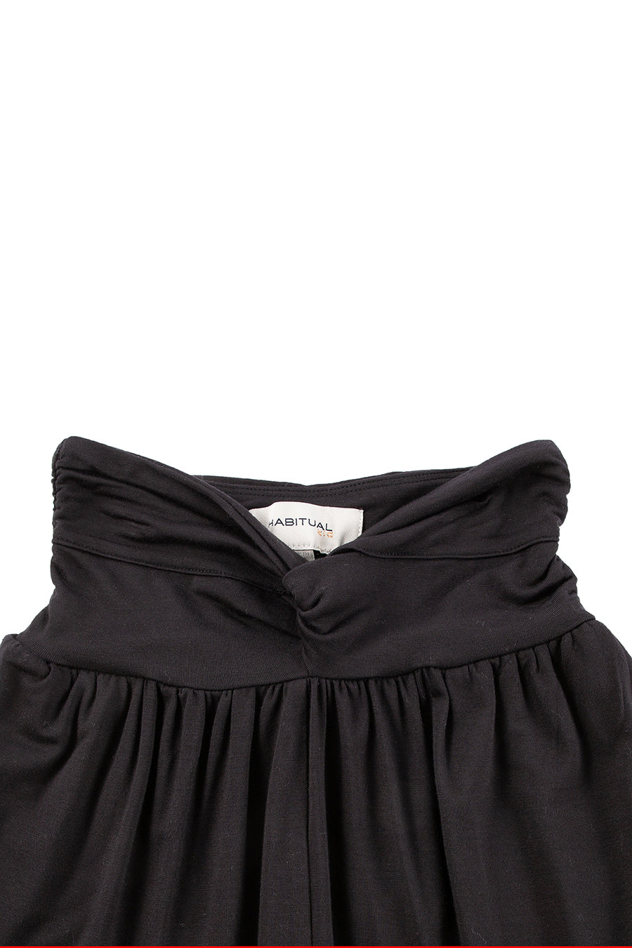 Habitual Kids High Waist Girls Pants - Black | Comfortable Stretchy Soft Cotton Pants for Girls, Toddler & Teen | Perfect for School, Playtime & Everyday Wear