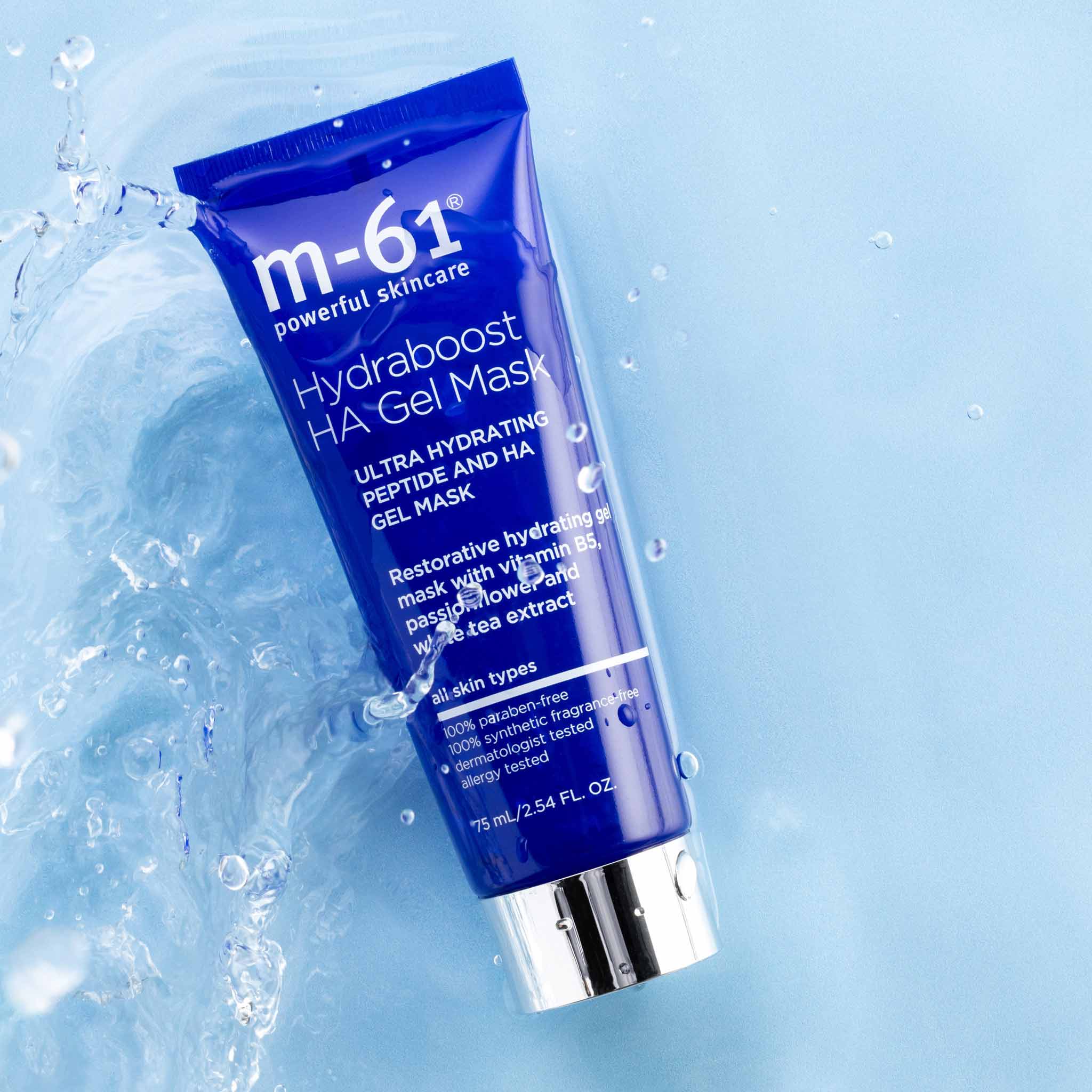 Hydraboost HA Gel Mask - Hydrating & Plumping Face Mask with Hyaluronic Acid for Glowing Skin | Perfect for Dry Skin, Night Routine & Spa Day