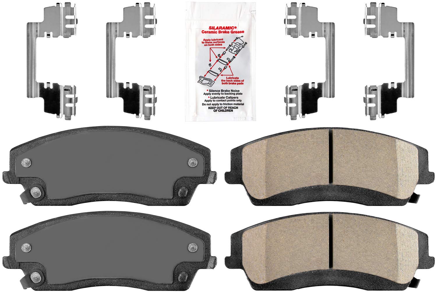 Premium Ceramic Brake Pads for Dodge Challenger 300 - High Performance, Low Noise & Durable Brake Pads - Perfect for Street Racing, Daily Commuting & Track Days - Ideal for Aggressive Driving & Heavy Traffic - Best for High-Speed Braking on Mountain Roads - Great for Sports Cars, Performance Vehicles & Auto Enthusiasts